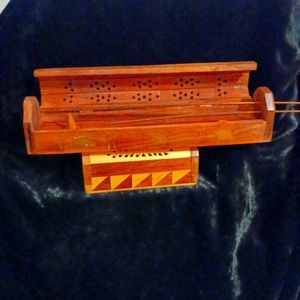 Casket with Inlay Brass Elephant